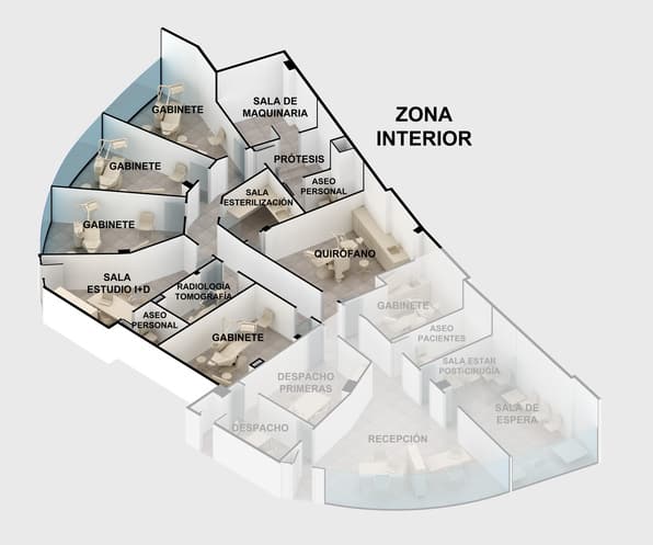 clinica dental valencia plano interior